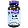 Фото товару Bluebonnet, NAC 500 mg, NAC N-ацетилцистеїн 500 мг, 90 капсул