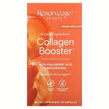 Collagen Booster with Hyaluronic Acid & Resveratrol, Ресве...