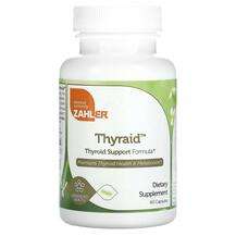 Zahler, Поддержка щитовидной, Thyraid Thyroid Support Formula,...