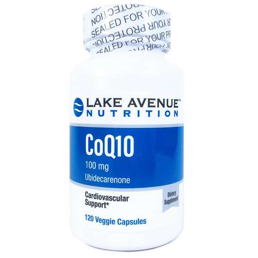 CoQ10 USP, Коэнзим CoQ10 USP 100 мг, 120 капсул