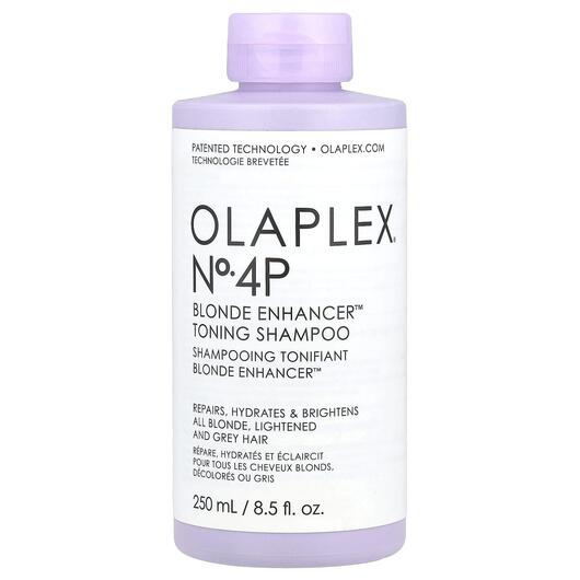 Основне фото товара Olaplex, No. 4P Blonde Enhancer Toning Shampoo, Шампунь, 250 мл