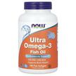 Фото товара NOW, Ультра Омега-3, Ultra Omega-3 500 EPA/250 DHA, 180 капсул