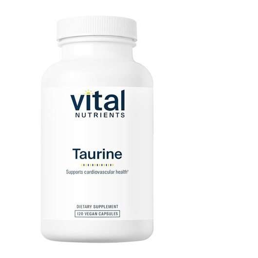 Основне фото товара Vital Nutrients, Taurine 1000 mg, L-Таурин, 120 капсул