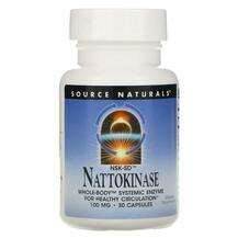 Source Naturals, NSK-SD Nattokinase 100 mg, 30 Capsules