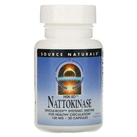 NSK-SD Nattokinase 100 mg 30, NSK-SD Наттокіназа 100 мг, 30 капсул