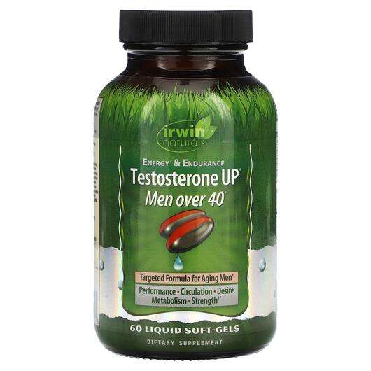 Основное фото товара Irwin Naturals, Тестостероновый бустер, Testosterone UP Men Ov...