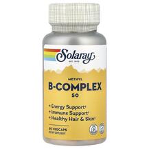 Methyl B-Complex 50 B-комплекс 50 мг Solaray