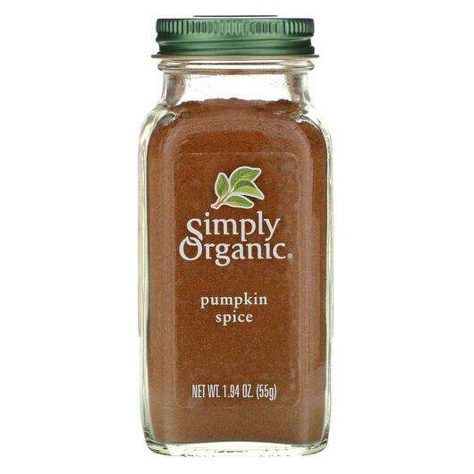 Основне фото товара Simply Organic, Pumpkin Spice, Спеції, 55 г