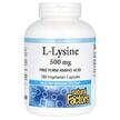 Фото товару L-Lysine 500 mg 180 Vegetarian, L-Лізин, 180 капсул
