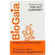 BioGaia, Пробиотики, Protectis Tabs For Gut Comfort, 30 конфет