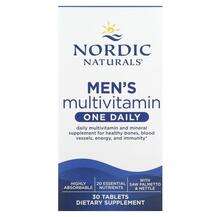 Nordic Naturals, Men's Multivitamin One Daily, 30 Tablets