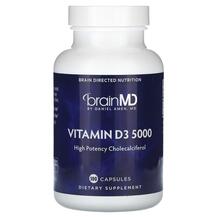 Вітамін D3 Холекальциферол Vitamin D3 5000 BrainMD