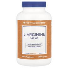 L-Arginine 500 mg L-Аргинин TheVitaminShoppe