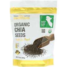 California Gold Nutrition, Superfoods Organic Chia Seeds, 340 g