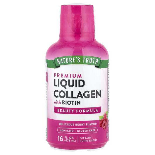 Основное фото товара Premium Liquid Collagen With Biotin Delicious Berry, Коллаген, 47