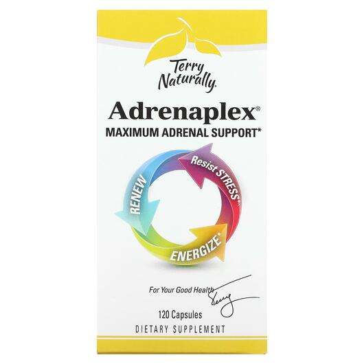 Основне фото товара Terry Naturally, Adrenaplex Maximum Adrenal Support, Підтримка...