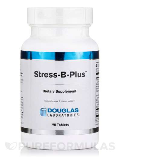 Основне фото товара Douglas Laboratories, Stress-B-Plus, Підтримка стресу, 90 табл...