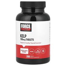 Kelp 150 mcg Ламинария Force Factor 200 таблеток