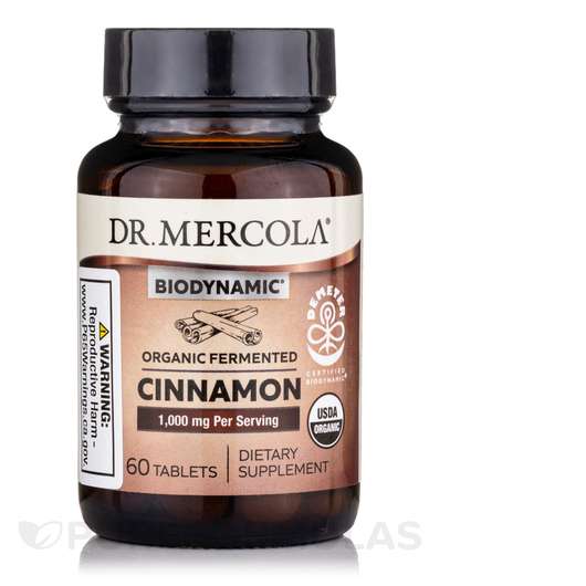 Фото товару Biodynamic Organic Fermented Cinnamon 1000 mg