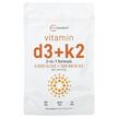 Micro Ingredients, Витамины D3 + K2, Vitamin D3 + K2, 300 капсул