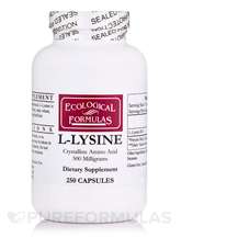 L-Лізин L-Lysine 500 mg Ecological Formulas