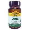 Фото товару Country Life, Chelated Zinc, Хелатний Цинк 50 мг, 100 таблеток