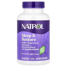 Sleep & Restore Поддержка сна Natrol 60 капсул