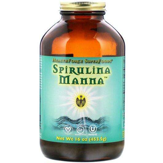 Основне фото товара HealthForce Superfoods, Spirulina Manna Powder, Спируліна Мана...