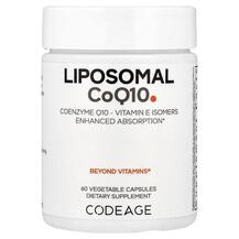 Коензим CoQ10 Liposomal CoQ10 CodeAge 60 капсул