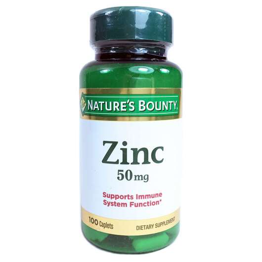 Zinc 50 mg, 100 Caplets
