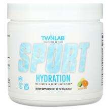 Twinlab, Sport Hydration Citrus Rush, Електроліти, 262.25 г