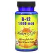 Фото товару Natures Life, B-12 1000 mcg, Вітамін B12 Кобаламін, 100 таблеток