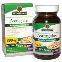Nature's Answer, Астрагал 500 мг, Astragalus 500 mg, 60 к...
