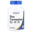 Фото товара Nutricost, Цинк, Zinc Carnosine 86 mg, 120 капсул
