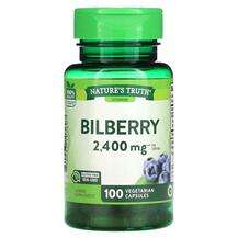Nature's Truth, Bilberry 2400 mg, Чорниця, 100 капсул