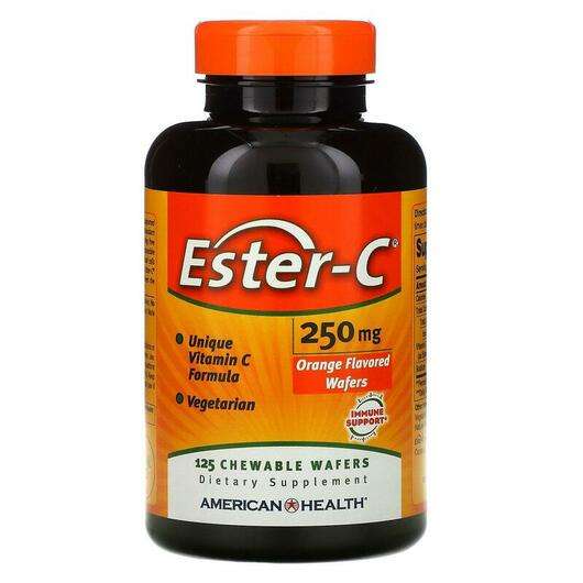Основное фото товара American Health, Жевательный Эстер-С 250 мг, Ester-C Chewable,...