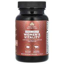 Ancient Nutrition, Once Daily Women's Vitality, Мультивіт...