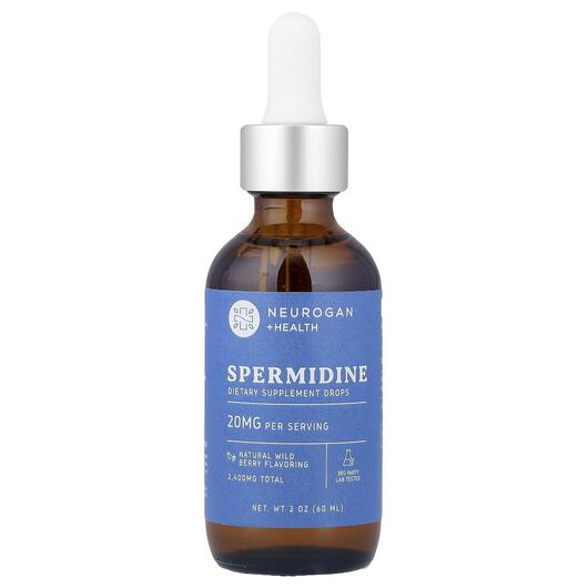 Основне фото товара Spermidine Drops Wild Berry 20 mg, Спермідин, 60 мл