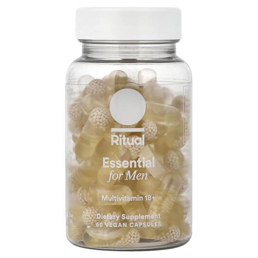 Основное фото товара Essential For Men Multivitamin 18+, Витамины для мужчин, 60 капсу