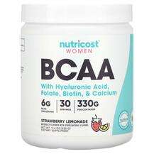 Nutricost, Аминокислоты БЦАА, Women BCAA Strawberry Lemonade, ...