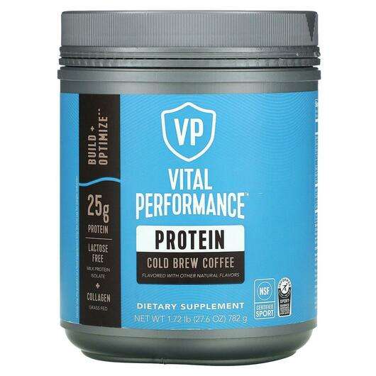 Основное фото товара Vital Proteins, Протеин, Vital Performance Protein Cold Brew C...