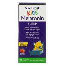 Natrol, Kids Melatonin Sleep, Мелатонін, 30 таблеток