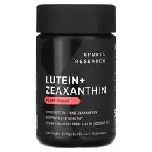 Sports Research, Lutein + Zeaxanthin with Coconut Oil, 120 Veg...