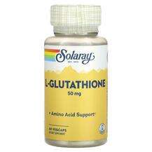Solaray, L-Глутатион, L-Glutathione 50 mg, 60 капсул