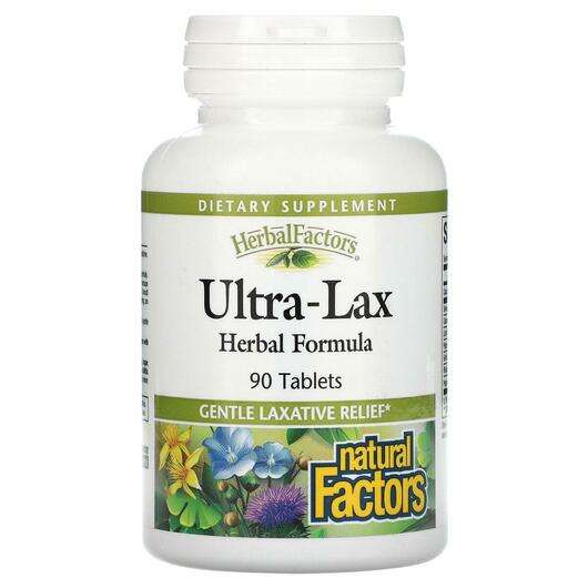 Ultra-Lax Herbal Formula, Проносний засіб, 90 таблеток