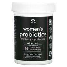 Sports Research, Пробиотики для женщин, Women's Probiotics, 30...