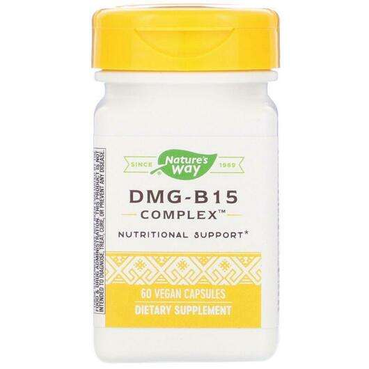 Основне фото товара Nature's Way, DMG-B15-Plus, Вітамін B15, 60 капсул