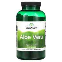 Swanson, Aloe Vera 25 mg, Алоэ Вера, 300 капсул
