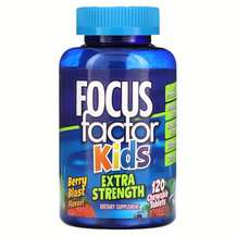 Focus Factor, Kids Extra Strength Berry Blast, Підтримка мозку...