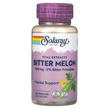 Solaray, Vital Extracts Bitter Melon 500 mg, Гірка диня, 60 ка...